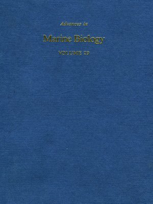 cover image of Advances in Marine Biology